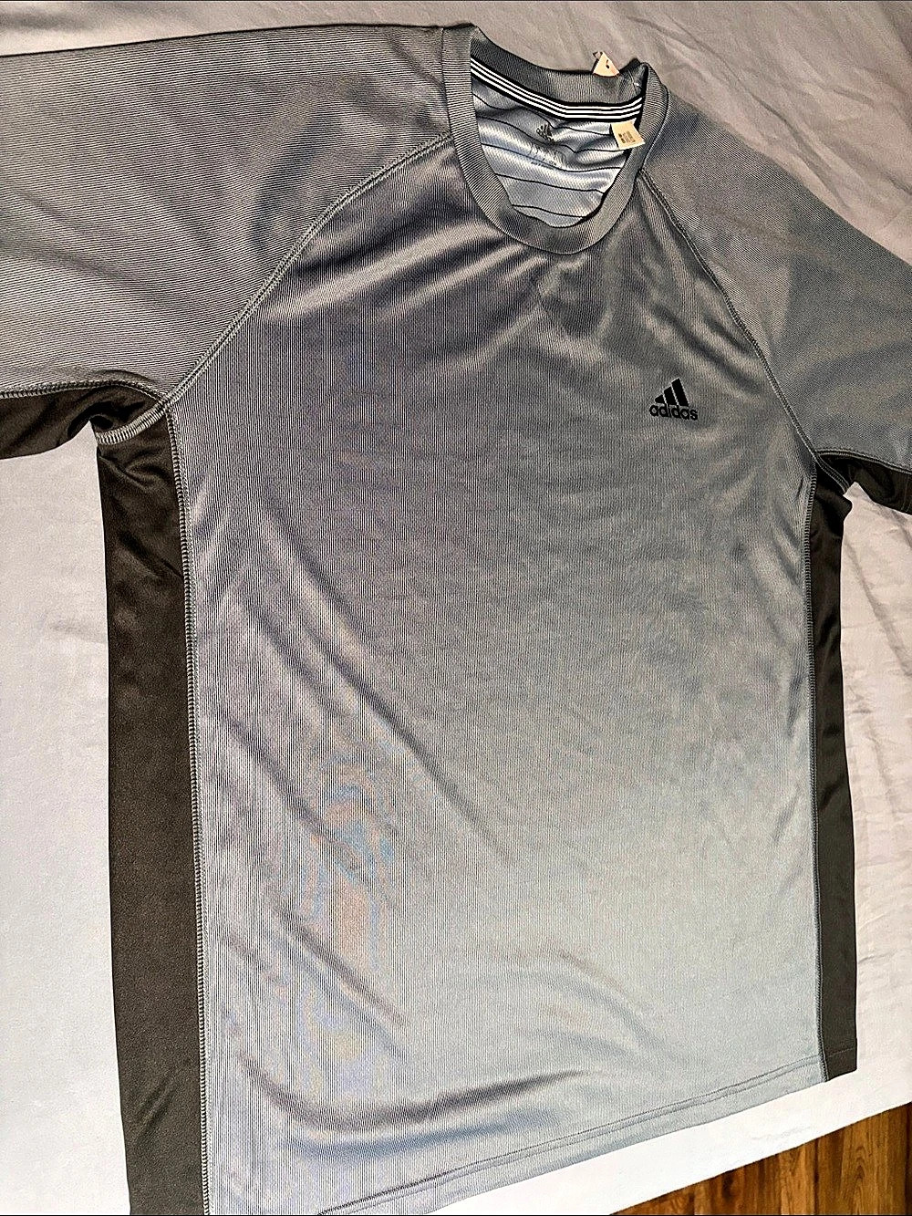 adidas Men's Gray Athletic Jersey Like New